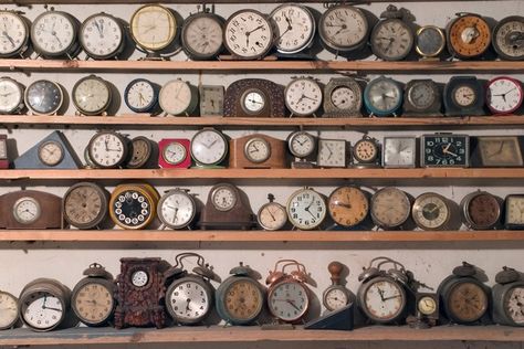 The Museum of 60,000+ Everyday Objects | Man Made DIY | Crafts for Men | Keywords: museum, art, photography, design Messy Nessy Chic, San Michele, Old Clocks, Antique Clocks, Tick Tock, Vintage Clock, Small Art, Parma, Everyday Objects