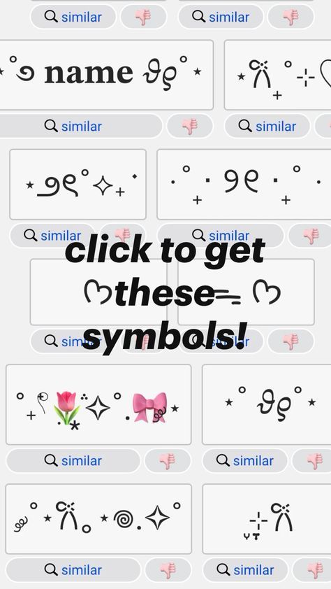 How To Get Cute Symbols On Phone, Tiktok Symbol Aesthetic, Kawaii Text Symbols, Symbol Emoji Aesthetic, Coquette Text Symbols, Aesthetic Text Template, Telegram Groups To Join, Emoji Astetics, Heart Text Symbol