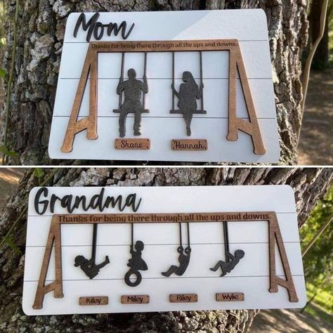 Sunflower Barntiques Puzzle Frame, Silhouette Pictures, Grandparents Day, Swing Set, Personalized Decor, Creative Gifts, Mother Day Gifts, Meaningful Gifts, Wooden Signs