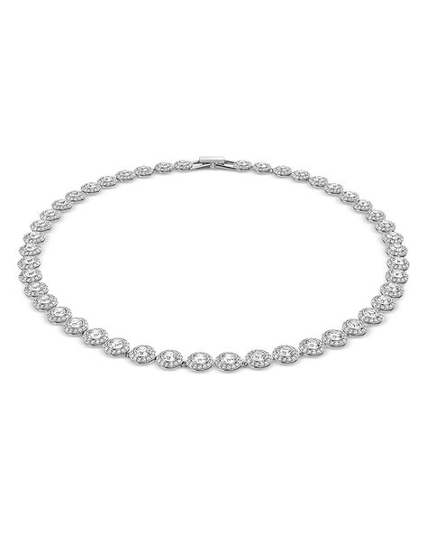 "Find SWAROVSKI Angelic All Around Necklace, 14.9 on Editorialist. Swarovski Angelic All Around Necklace, 14.9\".Color:Silver.Necklaces." Swarovski Pearl Necklace, Cartier Necklace, Hair Necklace, Pave Necklace, Number Necklace, Angel Necklace, Cubic Zirconia Necklace, Swarovski Necklace, Onyx Necklace