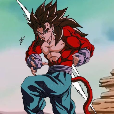 Vegito Ssj4, Ssj4 Vegito, Goku Art, Pixel Animation, Dragon Ball Art Goku, Dragon Ball Super Artwork, Dbz Art, Anime Dragon Ball Goku, Dragon Ball Super Manga