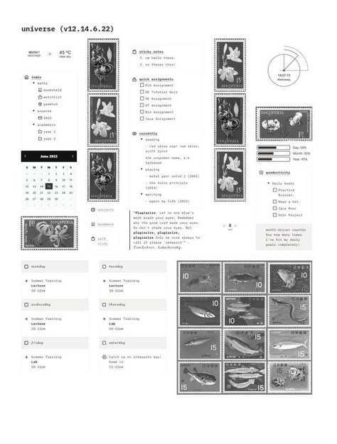 Simple Notion Template, Notion Template Ideas Personal, Notion Template For Work, Notion Dashboard Template, Work Notion, Notion Aesthetic Template, Personal Notion, Notion Templates For Students, Weekly Planner Aesthetic