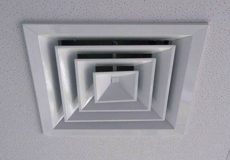 Bathroom Exhaust Fan is Making Noise When Off [FIXED] - Loo Academy Minecraft Shops, Fan Vent, Bathroom Ventilation, Ceiling Vents, Kitchen Exhaust, Bathroom Exhaust, Dark Carpet, Exhaust Hood, Bathroom Exhaust Fan