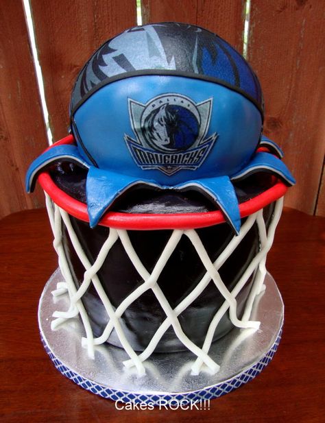 Dallas Mavericks Basketball Cake Dallas Mavericks Cake, Maverick Birthday Cake, Dallas Mavs Wallpaper, Baby Maverick, Mavericks Basketball, Dallas Mavericks Basketball, Dallas Basketball, Basketball Birthday Cake, Basketball Theme Party