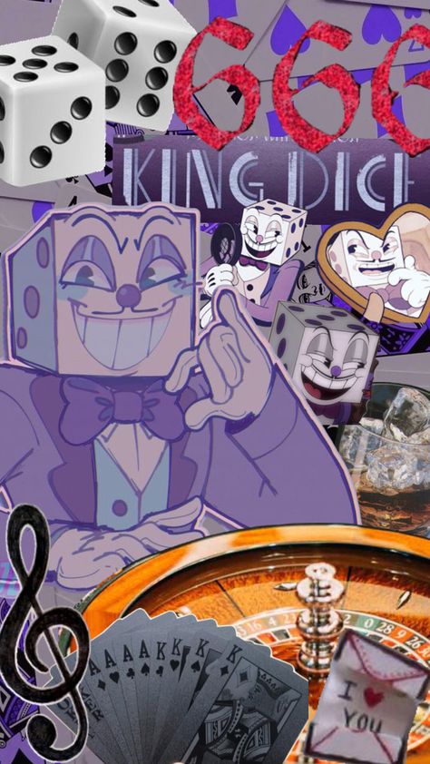 King Dice Wallpaper, 2021 Core, King Dice, Cuphead Game, Cup Head, Coding, Wallpapers, Quick Saves