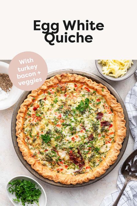 Egg White Quiche Quiche With Egg Whites, Egg Whites Recipes Breakfast, Egg White Quiche Recipes, Eggwhites Recipe, Egg White Breakfast Recipes, Egg White Quiche, Egg White Omelette, Egg White Recipes, Sweet Potato Kale