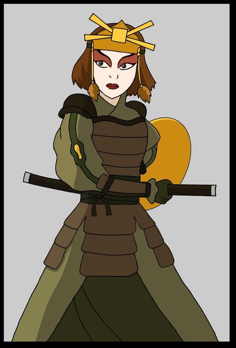 Suki by ~desertfox89 on deviantART Avatar The Last Airbender Suki, Suki Avatar, Kyoshi Warrior, Net Making, Avatar Kyoshi, Warriors Wallpaper, Avatar Funny, Avatar Series, Avatar The Last Airbender Art