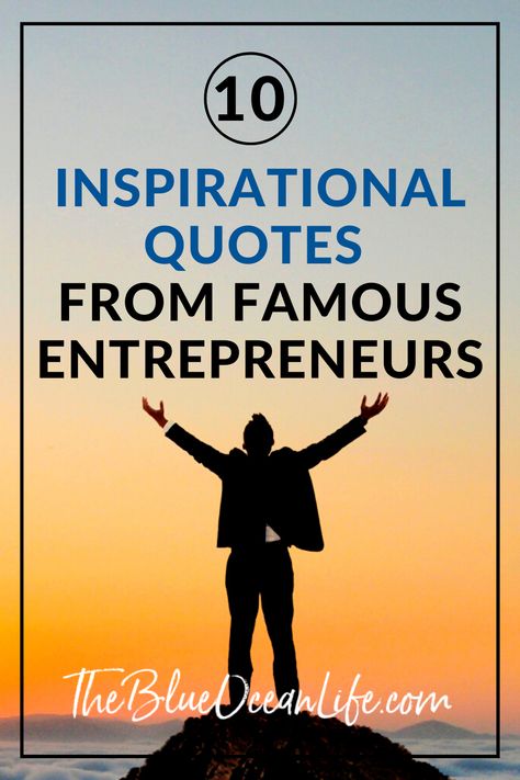 Being an entrepreneur is becoming a more and more popular career path. We hear various success stories on a daily basis; yet another young person came up with a business idea that will make them a lot of money until they retire. What we don’t often hear about are stories about businesses that never grow, even though those are a lot more common. Have a look at the top entrepreneurship quotes that will motivate you even if things aren’t going well! Quotes About Entrepreneurship, Business Quotes Entrepreneurship, Startup Motivation, Top Motivational Quotes, Motivational Quotes For Entrepreneurs, Winning Quotes, Being An Entrepreneur, Retirement Quotes, Entrepreneurship Quotes