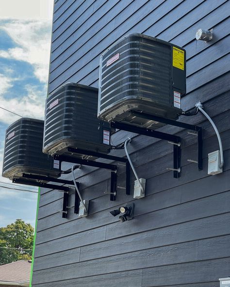 Another successful HVAC installation! �🙌🏽 By securely mounting these AC units to the building's exterior, we've optimized backyard space, giving tenants more room to enjoy their outdoor area every season 🏡 Transform your home with our space-saving HVAC solutions—request a free quote ↷ 🔗: https://ckmechanical.com/free-sales-quote/ 📍 3846 Peter St. ☎️ 519-967-2585 📧 office@ckmechanical.com - #CKMechanical #YQG #Windsorsbesthvac #residentialhvac #goodmanac #ckhvac #windsoressexcounty #goodman... Sales Quotes, Hvac Installation, Hvac Unit, Essex County, Backyard Spaces, Ac Units, Building Exterior, Free Quote, Outdoor Area