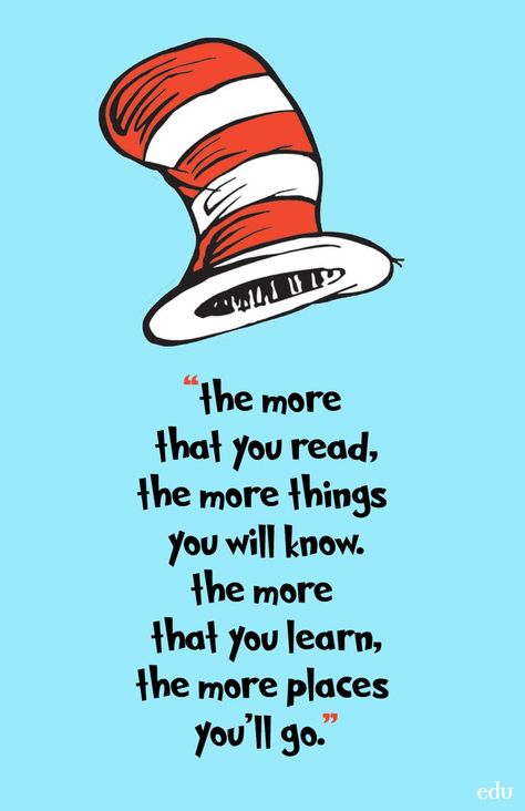 Quotes Dr Seuss, Dr Seuss Classroom, Seuss Classroom, Dr. Seuss, Dr Seuss Day, Dr Seuss Quotes, Classroom Quotes, The Cat In The Hat, Seuss Quotes