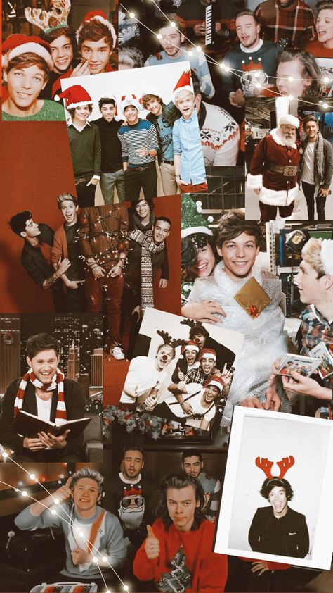 1d Christmas Wallpaper, One Direction Navidad, Harry Styles Christmas Wallpaper, One Direction Christmas Wallpaper, Christmas One Direction, One Direction Christmas, Wallpaper One Direction, Christmas Wallpaper Android, Mean Girls Christmas