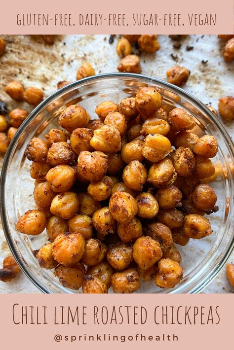 Chickpeas Benefits, Chickpea Snacks, Gluten Free Chili, Healthy Vegan Snacks, Chickpea Recipes, Chili Lime, Free Snacks, Gluten Free Snacks, On Toast