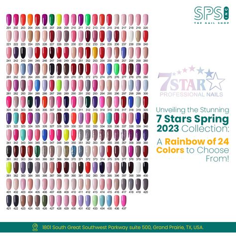 7 Star Nail Dip Colors, Nail Dip Colors, Dip Colors, Dip Nail Colors, Nail Dip, Star Nails, Dip Powder Nails, Dipped Nails, 2023 Collection