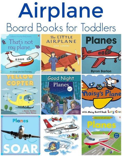 Airplane Board Books for Toddlers + Aviation Study Unit Activities Best Toddler Books, Storytime Themes, Airplane Activities, Transportation Unit, Transportation Activities, Books For Toddlers, Transportation Preschool, Airplane Theme, Transportation Theme