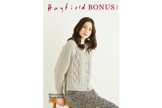 Sirdar 10322 Cardigan in Hayfield Bonus Aran with Wool (downloadable PDF) Aran Stitches, Double Moss Stitch, Aran Knitting, Aran Cardigan, Aran Knitting Patterns, Blanket Cardigan, Cable Pattern, Cable Needle, Yarn Cake