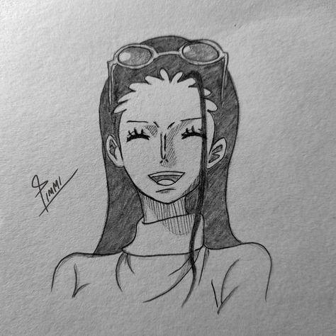 Robin Sketch One Piece, Robin Drawing One Piece, Anime Sketch One Piece, One Piece Sketch Drawing, Nico Robin Drawing, Nami Sketch, One Piece Drawing Sketches, Robin One Piece Manga, One Piece Sketch