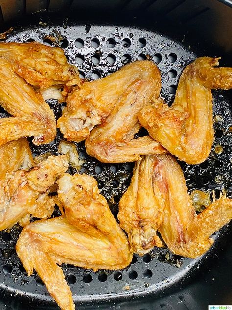 Air Fry Whole Chicken, Fry Chicken Wings, Whole Chicken Wings, Chicken Wings In Air Fryer, Wings In Air Fryer, Air Fryer Recipes Chicken Wings, Wings Air Fryer, Air Fry Chicken Wings, Air Fryer Wings