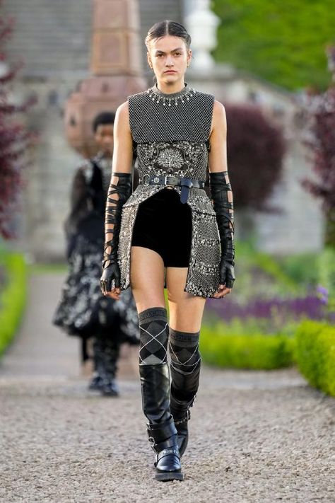 Dior Cruise 2025 collection fashion show at the Drummond Castle Gardens in Perthshire, Scotland Drummond Castle, Perthshire Scotland, Dior Cruise, Castle Gardens, Castle Garden, Scotland, Fashion Show, Castle, Dior