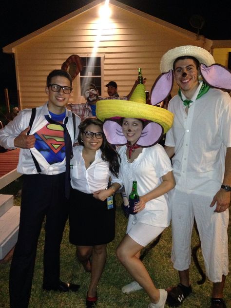 Clark Kent and Lois Lane #diy #halloween #couple #costume Lois Lane, Clark Kent, Halloween, Hats