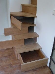 Secret Compartment Staircase Hidden Shelf, Diy Staircase, Hidden Spaces, Secret Room, Staircase Decor, Hidden Compartments, Secret Storage, Hidden Rooms, Into The Wood