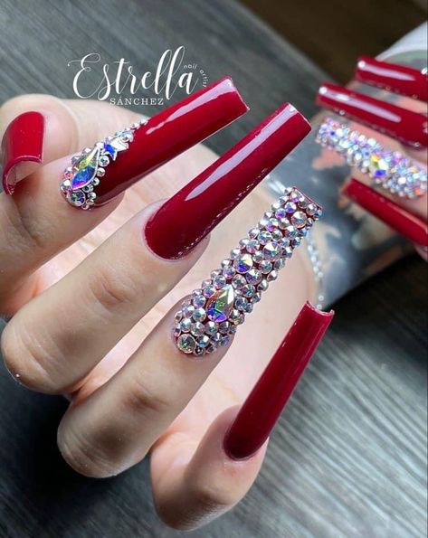 Red Exotic Nails, Date Night Nails, Valentine's Day Nail Design, 2023 Nails Ideas, Nail Art Designs 2023, Spring Nail Design, Summer Nails Ideas, Nail Extensions Acrylic, Nail 2024