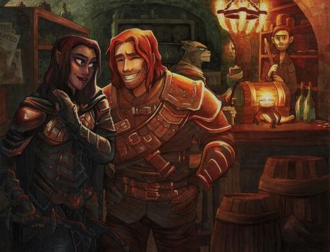 The Ragged Flagon -Elder Scrolls V: Skyrim Skyrim Thieves Guild, Skyrim Fanart, Tes Skyrim, Thieves Guild, Skyrim Funny, Elf Ranger, Scrolls Game, Elder Scrolls Games, Skyrim Art