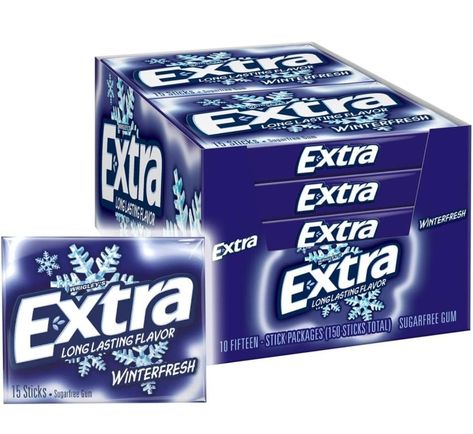 Gum Polar Ice, Extra Polar Ice Gum, Extra Peppermint Gum, Extra Spearmint Gum, Cinnamon Gum, Cheap Candy, Spearmint Gum, Extra Gum, Gummy Sweets