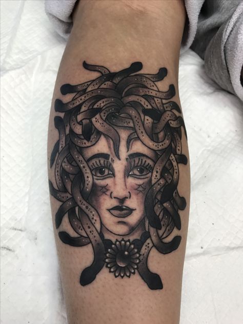 Made this medusa tattoo today Tattoo Japanese Style, Medusa Tattoo, Japanese Style, Japanese Tattoo, Portrait Tattoo, Tattoos