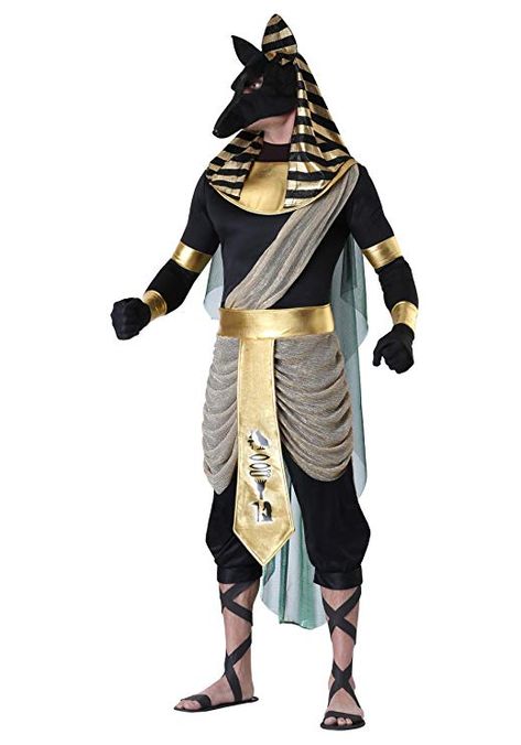 Anubis Costume, Egyptian Outfit, Egypt Costume, Anubis Mask, Female Goddess, Pharaoh Costume, Head Honcho, Egyptian Anubis, Costume Carnaval