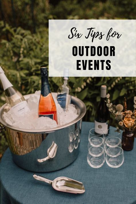 Whether you’re hosting a large outdoor wedding or a small backyard bbq, there are a handful of basic elements you need to consider in order to nail a perfect outdoor affair! Backyard Party Essentials, Large Outdoor Wedding, Yard Party, Yard Wedding, Party Setup, Patio Party, House Yard, Outdoor Event, Backyard Bbq