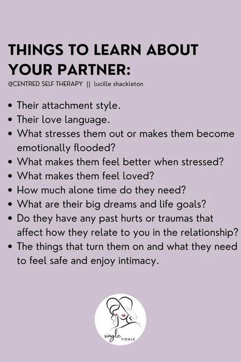 10 things to learn about your partner Quotes About Your Partner, Being A Better Partner Relationships, How To Be There For Your Partner, Things To Work On In A Relationship, How To Communicate Feelings, How To Be A Wife Material, Requirements For A Boyfriend, How To Start A Relationship, Healthy Romantic Relationship