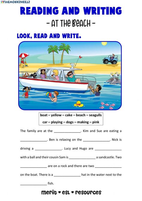 Writing For Grade Two, Picture Comprehension For Grade 3, Picture Comprehension Grade 2, Picture Composition Worksheet Grade 1, Vocabulary Words For Grade 2, Picture Reading For Kids, Picture Comprehension For Class 1, Describe The Picture Worksheet, Picture Composition Class 1