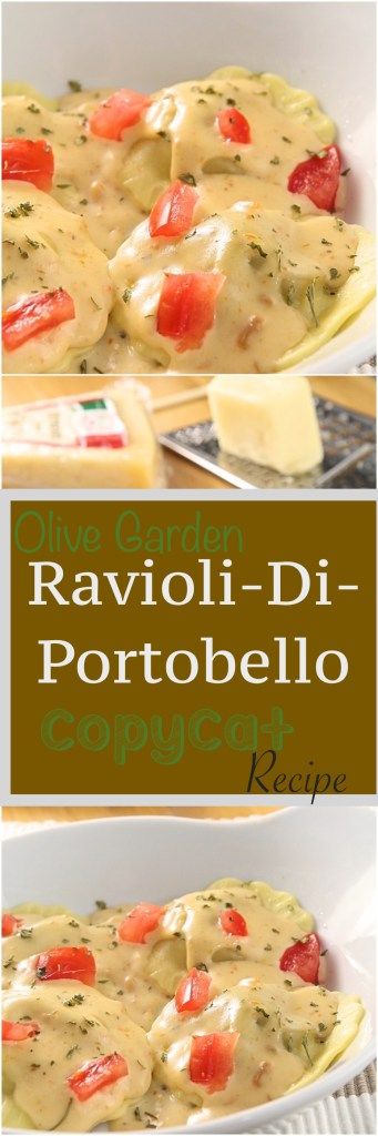 Olive Garden Mushroom Ravioli Recipe, Sauce For Mushroom Stuffed Ravioli, Homemade Mushroom Ravioli Recipe, Ravioli Healthy, Copycat Olive Garden Mushroom Ravioli, Olive Garden Ravioli Di Portobello Sauce, Portabella Mushroom Ravioli Sauce, Copycat Olive Garden Portabella Ravioli, Olive Garden Ravioli