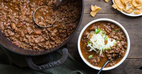 Smoked Venison Chili | MeatEater Cook Camp Dinners, Different Chili Recipe, Venison Jerky Recipe, Venison Chili Recipe, Man Meals, Smoked Venison, Coffee Chili, Award Winning Chili, Venison Chili