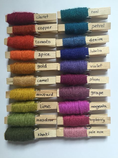 Stylecraft Yarn Color Combinations, Color Combinations Yarn, Stylecraft Special Dk Combinations, Yarn Colour Combinations, Stylecraft Special Dk, Yarn Color Combinations, Temperature Blanket, Yarn Organization, Yarn Inspiration