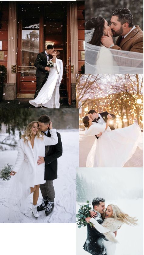 Winter Wedding Portraits, Winter Wedding Photo Ideas, Winter Wedding Photography, Winter Wedding Photos, Wedding Photo Ideas, Wedding Portraits, Photo Poses, Wedding Photo, Winter Wedding