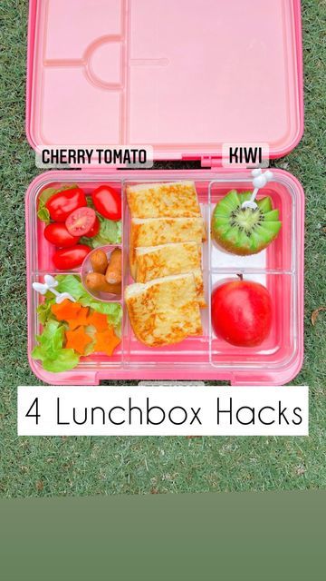 Alison ♥️ Melbourne Foodie & Lunchbox Mum on Instagram: "Lunchbox ideas You all know I love a good hack.. (make sure you share or tag a mum who needs to see this!) So here’s 4 quick and easy hacks to incorporate into the lunchbox: 1. If your apple doesn’t fit in the lunchbox (and you’re worried about a cut apple turning brown), simply chop a small section off, face it down in the lunchbox, and problem solved. I use @missileapplesaustralia 2. Cut your veggies into fun shapes, which kid could Lunch Box Hacks, The Lunchbox, Easy Hacks, Fussy Eaters, Lunchbox Ideas, School Lunch Box, Food Picks, Problem Solved, Feeding Kids