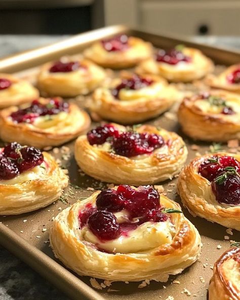 This is my 'Holiday Heaven Bites'—you wouldn’t believe how simple they are with just 3 ingredients, but people rave about them every time! Crescent Bites Appetizers, Simple Thanksgiving Potluck Ideas, 3 Ingredient Cranberry Brie Bites, Simple Christmas Recipes Dinner, Holiday Heaven Bites, Pioneer Woman Cheesecake Bites, Small Bites Appetizers Fall, Finger Foods Appetizer Recipes Dessert, Easy Small Bites