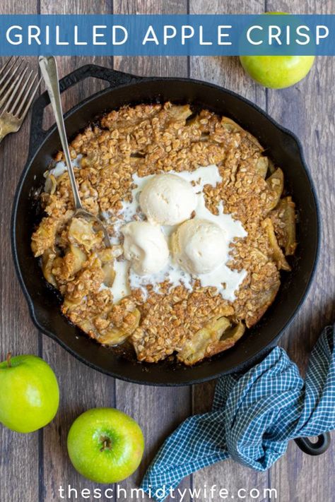 Wife Recipes, Butter Bourbon, Apple Crisp Recipe, Apple Cobbler, Baking Items, Healthy Grilling, Apple Crisp Recipes, Apple Filling, Desserts For A Crowd