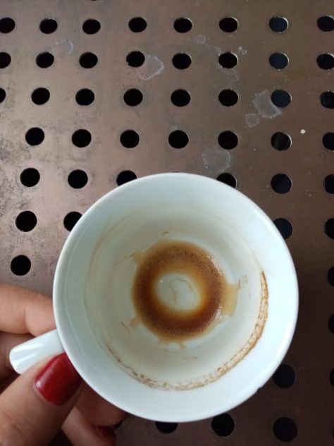 coffeeeee and holes #france #frenchtouch #photo #life #coffee #aesthetic Before The Coffee Gets Cold Aesthetic, Empty Coffee Cup, Before The Coffee Gets Cold, Coffee Today, Empty Cup, Coffee Aesthetic, Books Aesthetic, Book Aesthetics, The Coffee