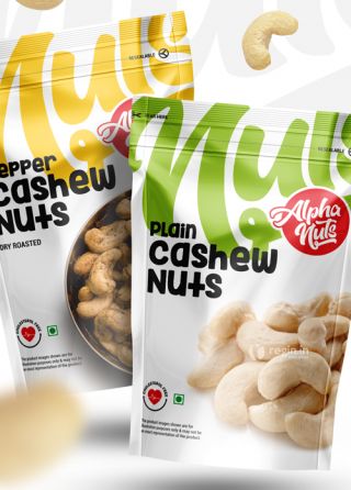 Cashew Nut Packaging Design, Cashew Packaging Design, Cashew Nuts Packaging, Nuts Packaging Design, Snacks Packaging Design, Snack Packaging Design, Nut Packaging, Nuts Packaging, Healthy Food Packaging