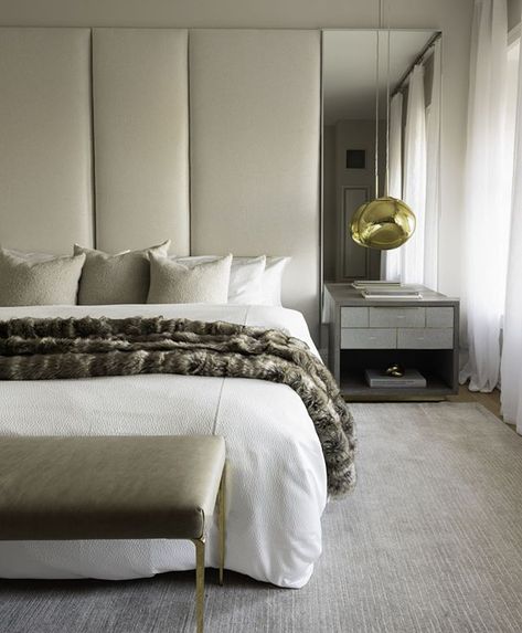 Img Nyc, Guess Bedroom, Nyc Bedroom, Neutral Interiors, The Plaza, Boy's Room, Apartment Living, Luxury Interior, Modern Classic