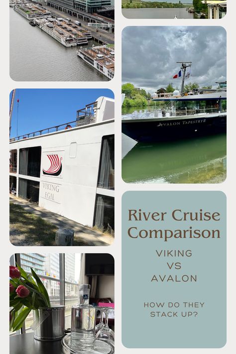 Two of the most popular river cruise lines are Viking River Cruises and Avalon Waterways. Both offer exceptional experiences, but they cater to slightly different tastes and preferences and include different things. Let's delve into the similarities and differences between these two renowned cruise lines.

Click for more details:

Now is the best time to start planning and booking your 2025 vacation - message me today to start dreaming. Best River Cruises, Avalon Waterways, Viking Cruises Rivers, Cruise Lines, Similarities And Differences, River Cruise, Cruise Tips, River Cruises, Travel Agent