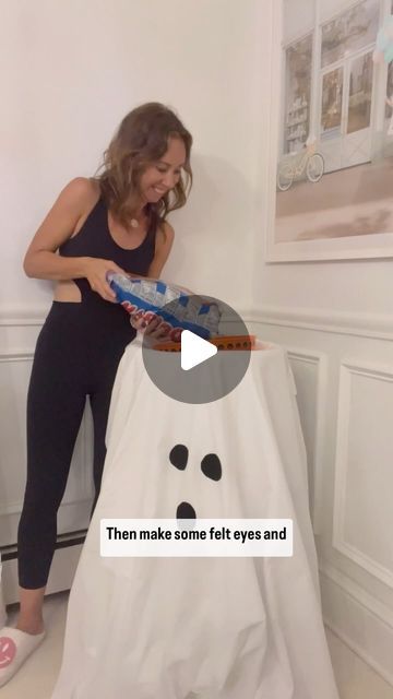 Shannon Doherty on Instagram: "GHOST CANDY STAND DIY 👻 This DIY is super easy and the perfect Trick or Treat candy stand!!! SAVE THIS AND SHARE WITH EVERYONE!! HOW CUTE AND EASY?  LIKE + COMMENT - “ ghost “ - for link to supplies so you can make this for your family this year!!! Perfect to great to treat your trick or treaters with this year!! 👻 we love leaving this outside our front door!!   FOLLOW ME @athomewith.shannon for the best tips and tricks and mom hacks to make your life easier and a lot more fun! #halloween #halloweendecor #halloweendiy #easydiy #diy #halloweendecorations #momsofinstagram" Halloween Candy Stand, Shannon Doherty, Trick Or Treat Candy, Candy Stand, Ghost Diy, Trick Or Treaters, Mom Hacks, Trick Or Treater, Halloween Candy