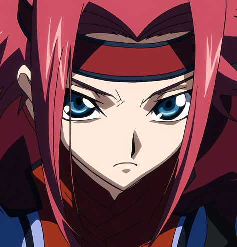 𝘾𝙤𝙙𝙚 𝙂𝙚𝙖𝙨𝙨 | 𝙄𝙘𝙤𝙣 Code Geass Kallen, Kallen Kozuki, Code Geass, Red Hair, Coding, Fan Art, Anime, Red, Hair