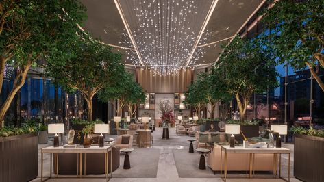 Shangri La Dubai, Right Place Right Time, Luxury Hotels Interior, Emaar Properties, Sky Bridge, Right Light, Dubai Hotel, Hotel Interior Design, Sky View