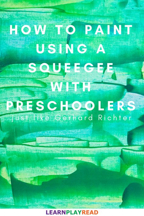 Squeegee Painting For Kids, Art Activity For Toddlers, Squeegee Painting, Pta Moms, Childhood Art, Activity For Toddlers, Art Activities For Toddlers, Gerhard Richter, Kid Art