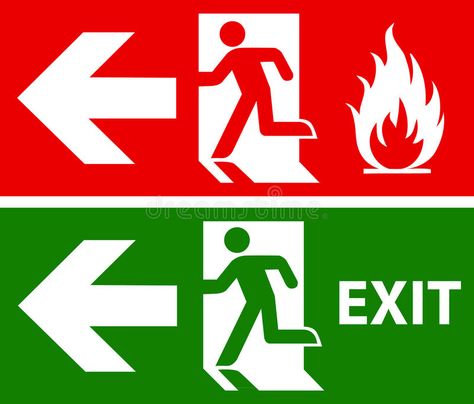 Emergency exit. Emergency fire exit door and exit door #Sponsored , #AFFILIATE, #AFFILIATE, #Emergency, #fire, #door, #exit Genre Anchor Charts, Safety Signs And Symbols, Door Illustration, Emergency Exit Signs, Health And Safety Poster, Fire Exit, Modern Christmas Ornaments, Camping Inspiration, Fire Door