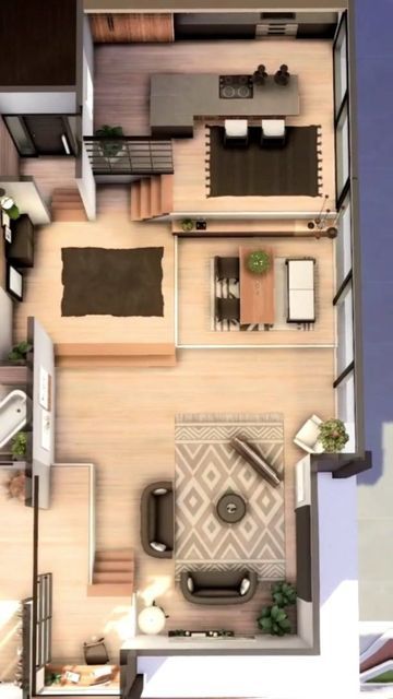 Sims 4 Bedroom Builds, Sims 4 Loft Apartment Layout, Sims 4 Modern Interior No Cc, Sims 4 930 Medina Studios Floor Plan, Sims 4 Cc Tool Mod, 930 Medina Studios Sims 4 Layout, Sims 4 Cc Studio Apartment, Sims 4 Brooklyn Apartment, 920 Medina Studios Sims 4 Floor Plan