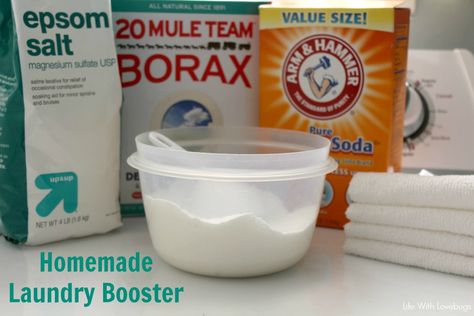 borax+baking soda+epsom salt = laundry booster ......washing softner/bleach  Homemade Laundry Detergent Borax Laundry, Diy Laundry Soap, Laundry Booster, Laundry Soap Homemade, Diy Laundry Detergent, Carpet Freshener, Carpet Cleaning Solution, Homemade Laundry Detergent, Homemade Laundry